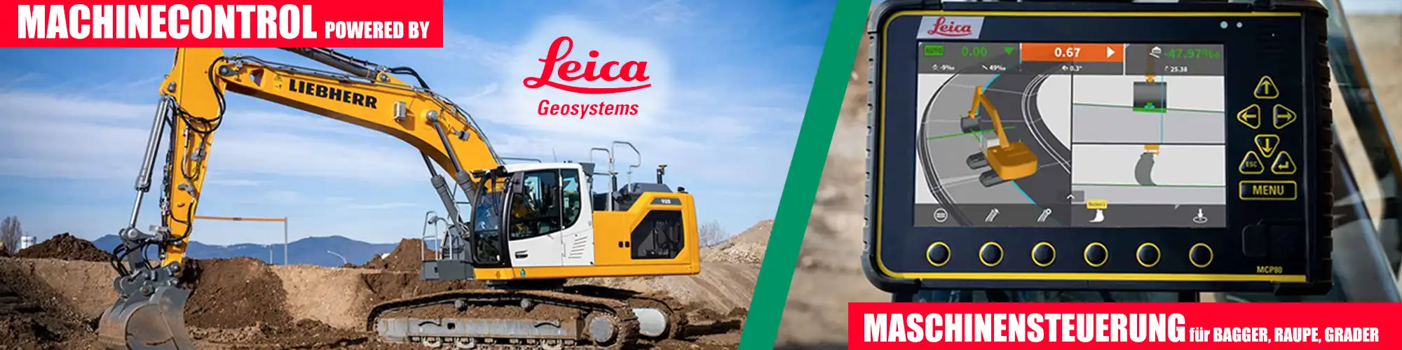 Leica Maschinensteuerung